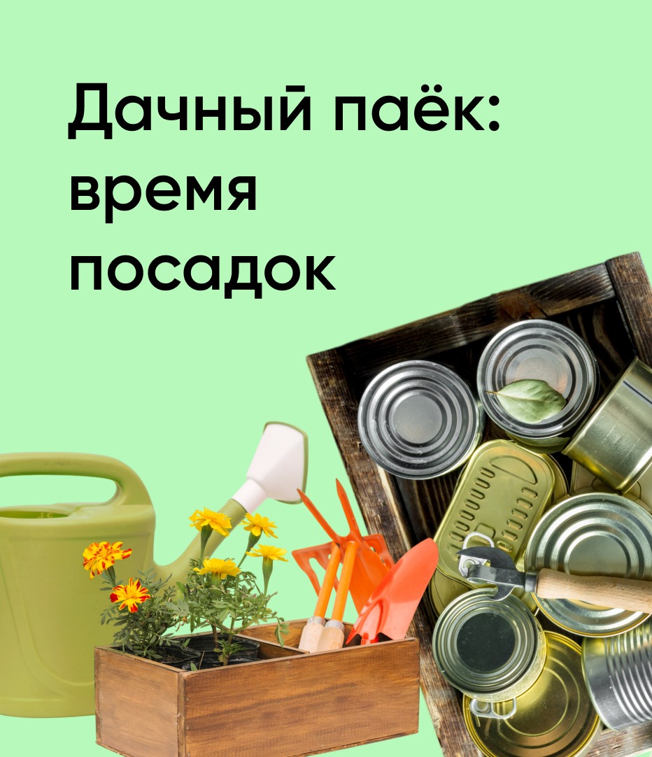 Дачный паёк: время посадок